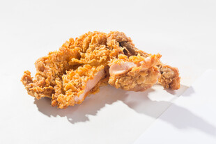 香酥炸小酥肉特写