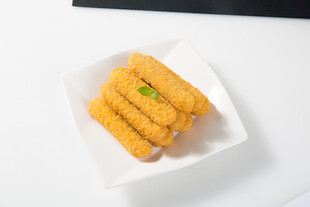 香酥炸物美食摆盘