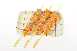 风味烤串美食展示