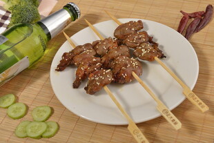 盘装风味烤串