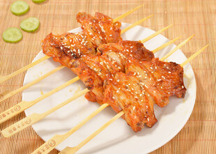 香烤里脊肉串