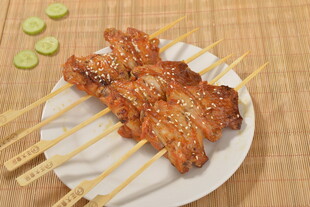 香烤里脊肉串