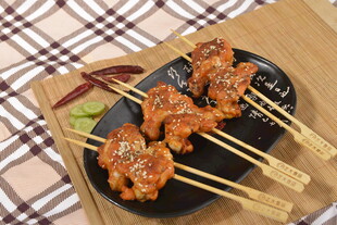 香辣烤鸡腿串