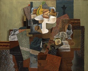 立体主义静物油画