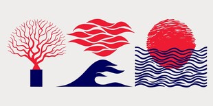 山海装饰图案