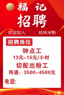 招聘海报