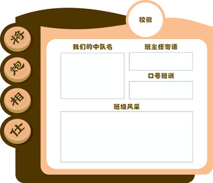 班级文化牌