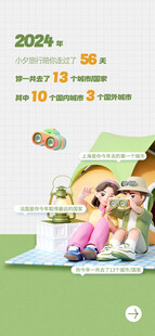 亲子出游主题海报