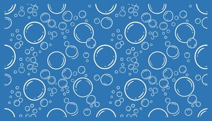 蓝色气泡底纹