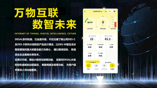 万物互联数智未来科技海报
