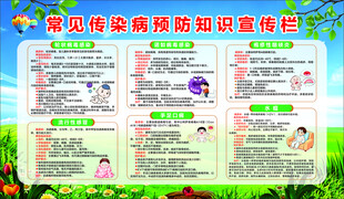传染病宣传栏