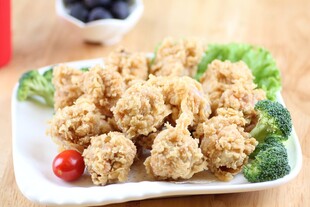 香酥脆皮炸鸡美食