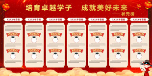 校园优秀学子光荣榜