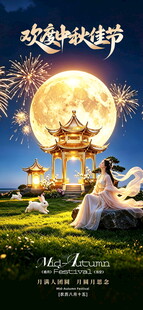 欢度中秋佳节海报