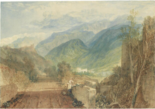 郊野山水风景画作