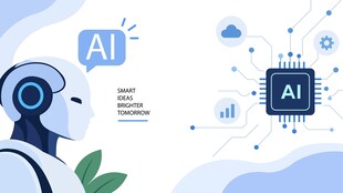 AI 科技展板