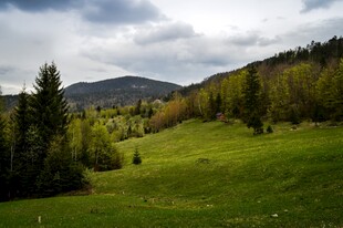 郊野山地自然风光