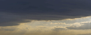 黄昏天空渐变云景