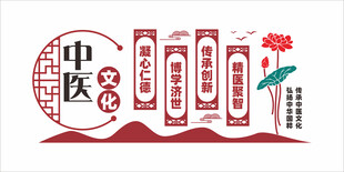 中医文化国风文化墙