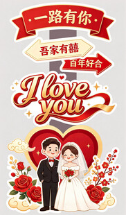 婚庆婚礼迎宾立牌