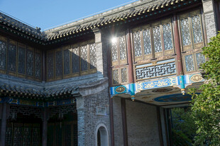 中式古建民居院落