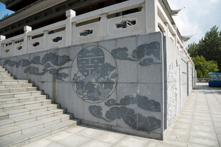 古建石雕栏板台阶
