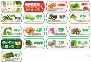 蔬菜牌