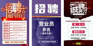 招聘广告招募