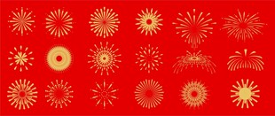 烟花图案合集