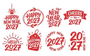 新年贴纸合集
