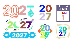 2027 数字素材