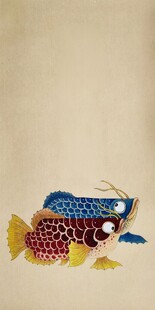 龙鱼插画