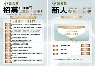 医美新人招募宣传海报