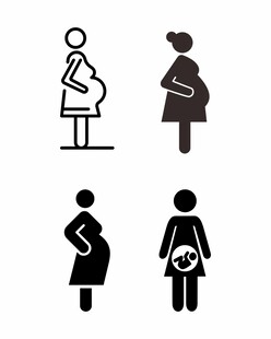 孕妇图标