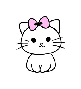 卡通小猫