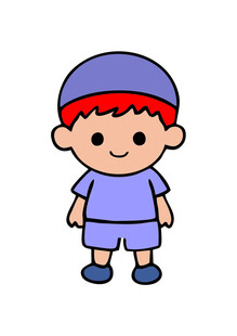 卡通男孩