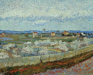印象派郊野风景油画