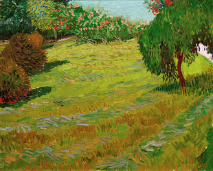 郊野田园风景油画