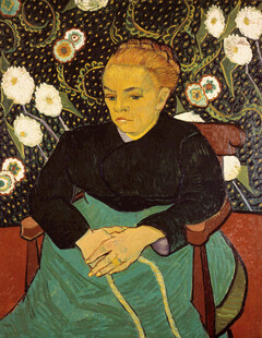 梵高女性肖像油画