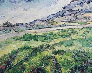 印象派郊野风景油画