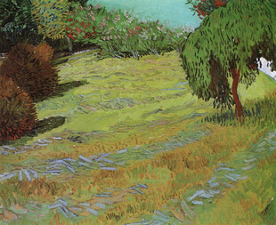 乡野田园风景油画