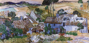 乡村风景油画