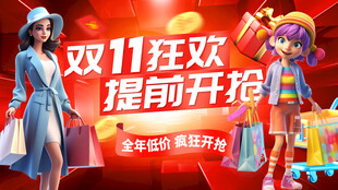 双11狂欢提前开抢