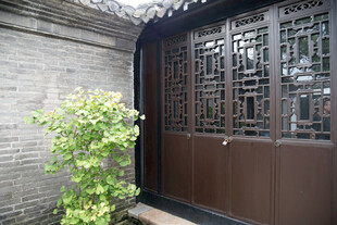 中式古建花窗小景