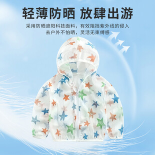 防晒衣出游宣传海报