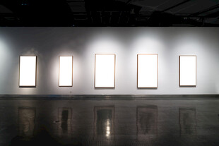 展厅空白展示墙