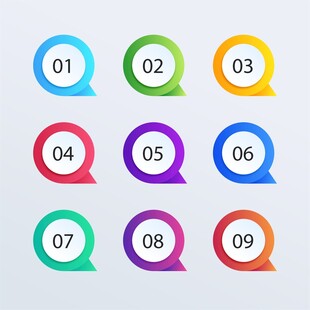 数字图标