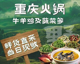 重庆火锅宣传海报