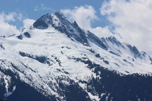雪山自然风光