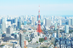东京城市天际线风光